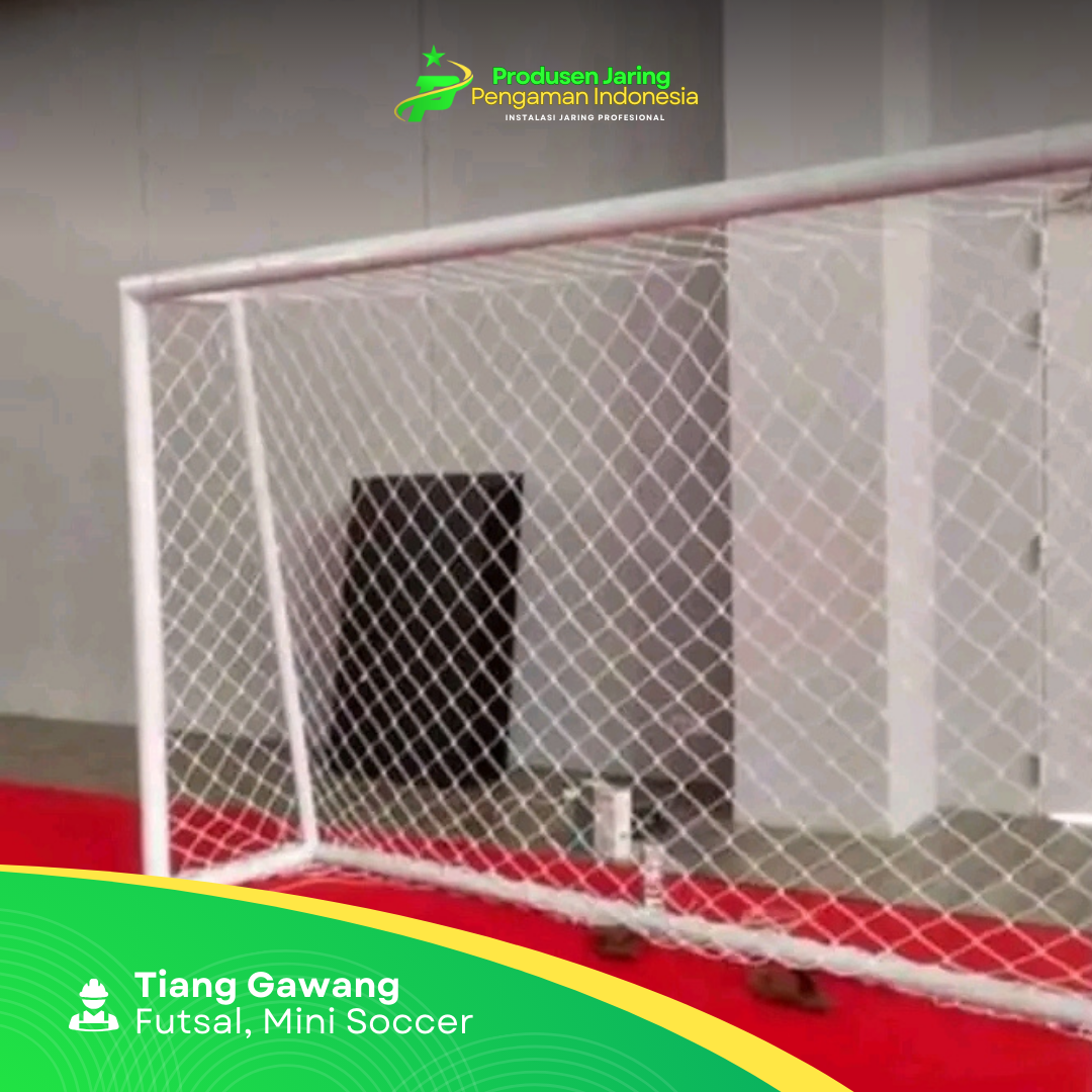 Layanan Tiang Gawang Futsal & Mini Soccer