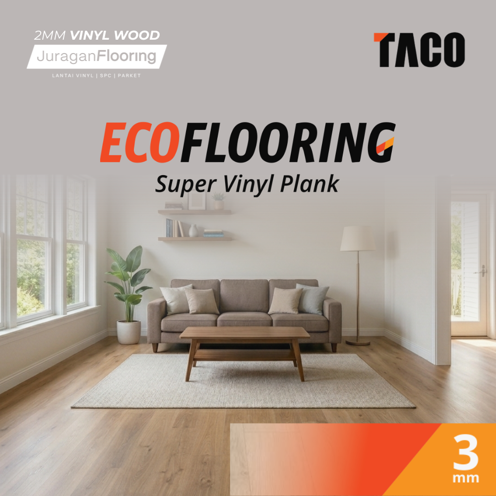 Eco Flooring Woodgrain by TACO 3mm