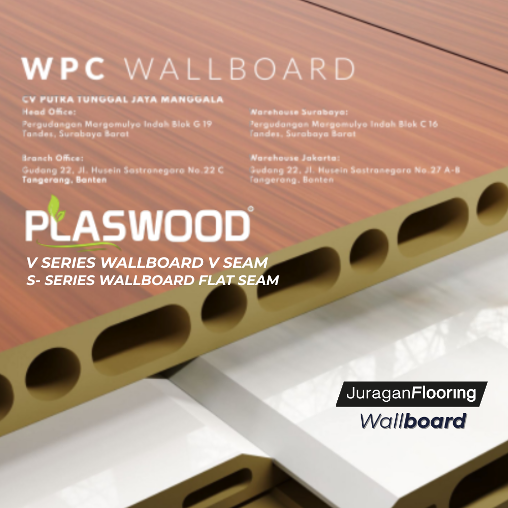 PLASSWOOD V SERIES WALLBOARD V SEAM &  S-SERIES WALLBOARD FLAT SEAM