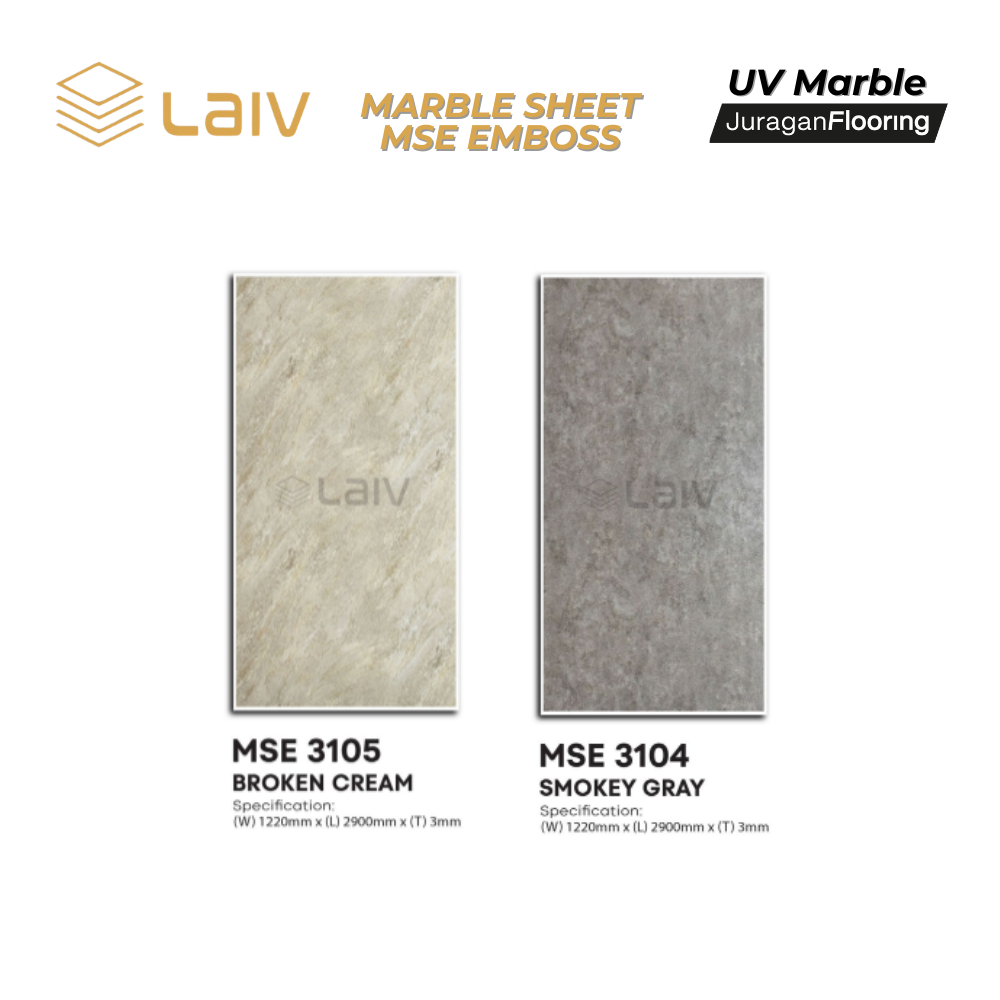 LAIV UV MARBLE SHEEТ MSE EMBOSS