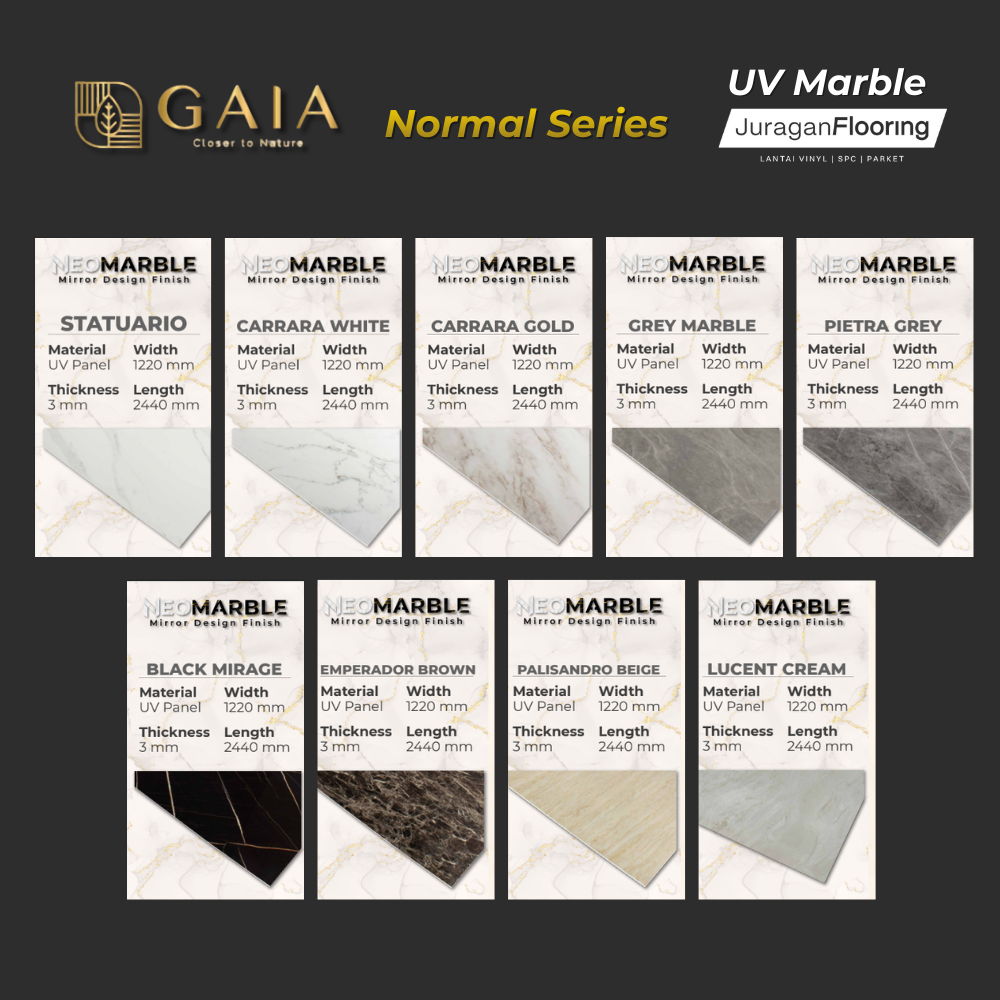 MARVEL UV MARBLE REGULER SERIES